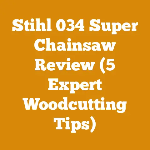 Stihl 034 Super Chainsaw Review (5 Expert Woodcutting Tips)