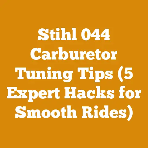 Stihl 044 Carburetor Tuning Tips (5 Expert Hacks for Smooth Rides)