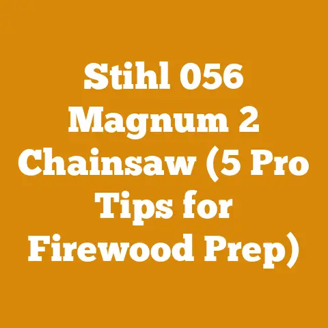 Stihl 056 Magnum 2 Chainsaw (5 Pro Tips for Firewood Prep)