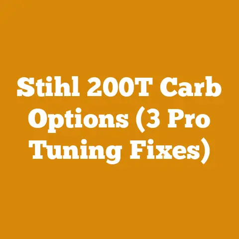 Stihl 200T Carb Options (3 Pro Tuning Fixes)