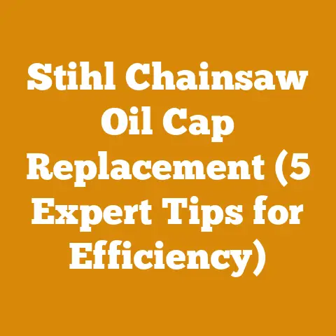 Stihl Chainsaw Oil Cap Replacement (5 Expert Tips for Efficiency)