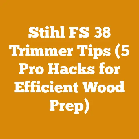 Stihl FS 38 Trimmer Tips (5 Pro Hacks for Efficient Wood Prep)