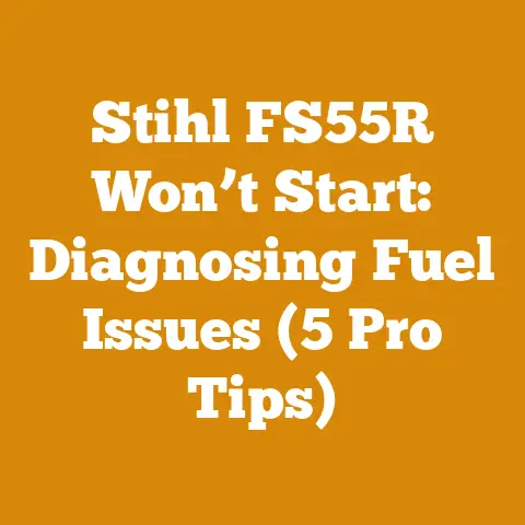 Stihl FS55R Won’t Start: Diagnosing Fuel Issues (5 Pro Tips)