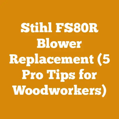 Stihl FS80R Blower Replacement (5 Pro Tips for Woodworkers)