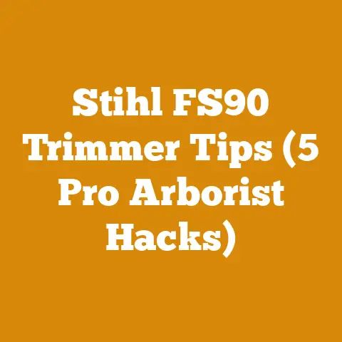 Stihl FS90 Trimmer Tips (5 Pro Arborist Hacks)