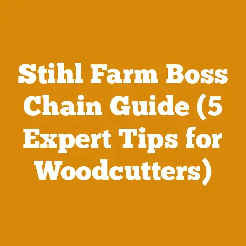 Stihl Farm Boss Chain Guide (5 Expert Tips for Woodcutters)