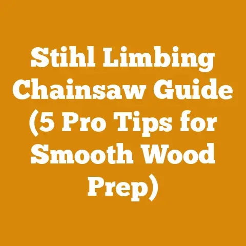 Stihl Limbing Chainsaw Guide (5 Pro Tips for Smooth Wood Prep)
