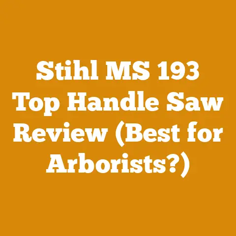 Stihl MS 193 Top Handle Saw Review (Best for Arborists?)