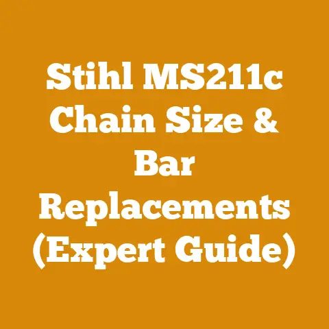 Stihl MS211c Chain Size & Bar Replacements (Expert Guide)