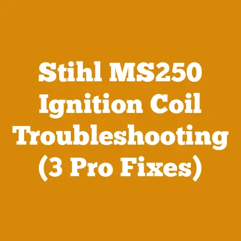 Stihl MS250 Ignition Coil Troubleshooting (3 Pro Fixes)