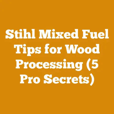 Stihl Mixed Fuel Tips for Wood Processing (5 Pro Secrets)