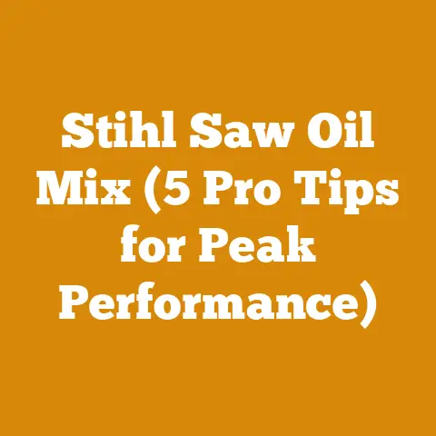 Stihl Saw Oil Mix (5 Pro Tips for Peak Performance)