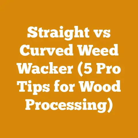 Straight vs Curved Weed Wacker (5 Pro Tips for Wood Processing)