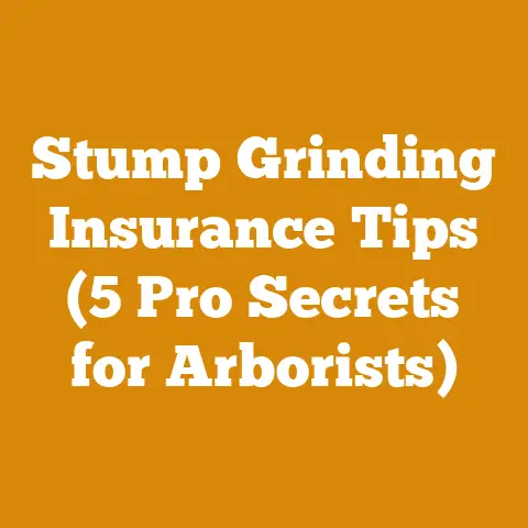 Stump Grinding Insurance Tips (5 Pro Secrets for Arborists)