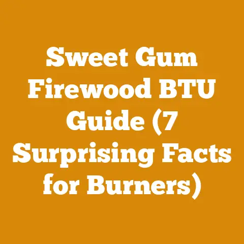 Sweet Gum Firewood BTU Guide (7 Surprising Facts for Burners)