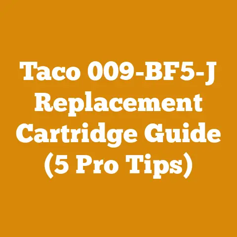 Taco 009-BF5-J Replacement Cartridge Guide (5 Pro Tips)