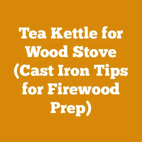 Tea Kettle for Wood Stove (Cast Iron Tips for Firewood Prep)