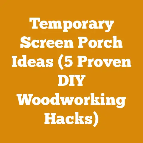 Temporary Screen Porch Ideas (5 Proven DIY Woodworking Hacks)