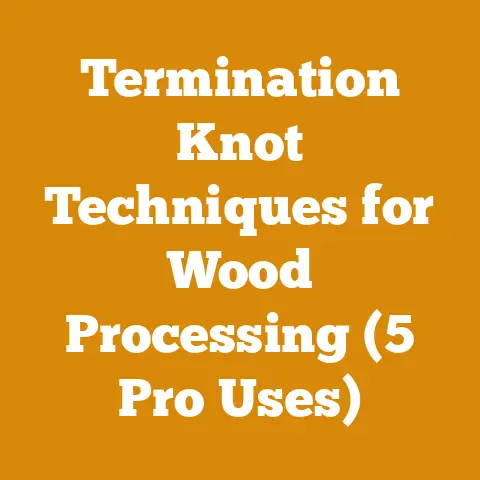 Termination Knot Techniques for Wood Processing (5 Pro Uses)