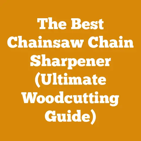 The Best Chainsaw Chain Sharpener (Ultimate Woodcutting Guide)