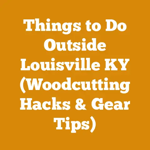 Things to Do Outside Louisville KY (Woodcutting Hacks & Gear Tips)