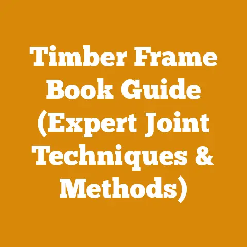 Timber Frame Book Guide (Expert Joint Techniques & Methods)