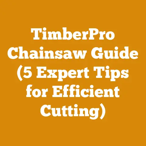 TimberPro Chainsaw Guide (5 Expert Tips for Efficient Cutting)