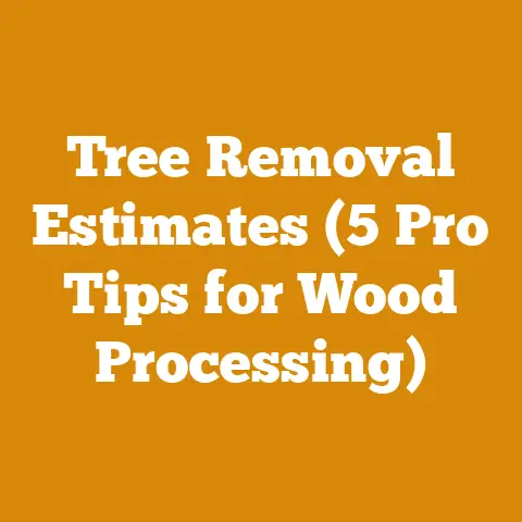 Tree Removal Estimates (5 Pro Tips for Wood Processing)