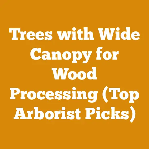 Trees with Wide Canopy for Wood Processing (Top Arborist Picks)