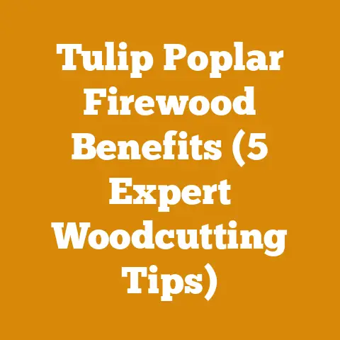 Tulip Poplar Firewood Benefits (5 Expert Woodcutting Tips)