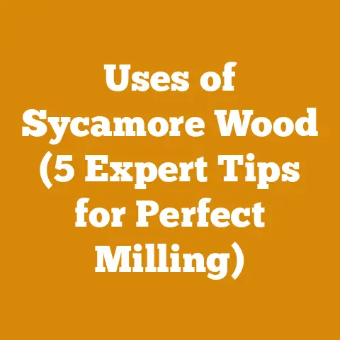 Uses of Sycamore Wood (5 Expert Tips for Perfect Milling)