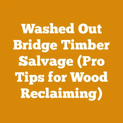 Washed Out Bridge Timber Salvage (Pro Tips for Wood Reclaiming)