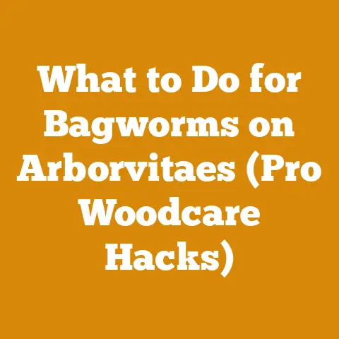 What to Do for Bagworms on Arborvitaes (Pro Woodcare Hacks)