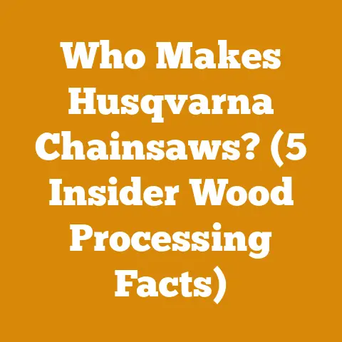 Who Makes Husqvarna Chainsaws? (5 Insider Wood Processing Facts)