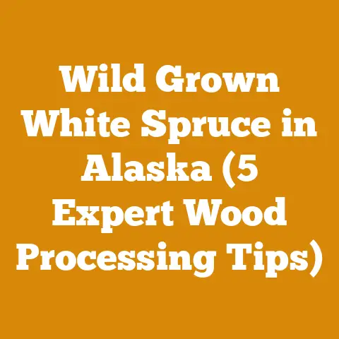Wild Grown White Spruce in Alaska (5 Expert Wood Processing Tips)