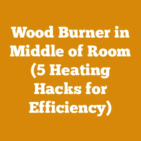Wood Burner in Middle of Room (5 Heating Hacks for Efficiency)