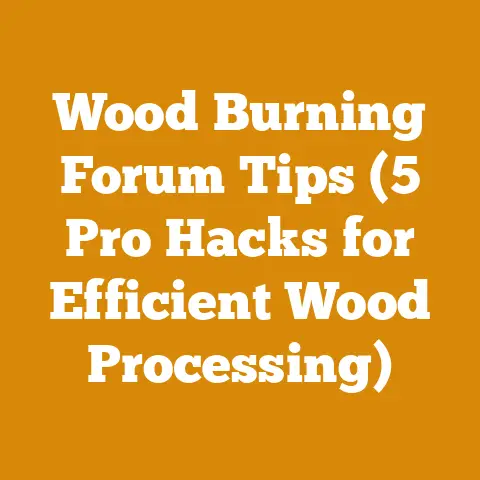 Wood Burning Forum Tips (5 Pro Hacks for Efficient Wood Processing)