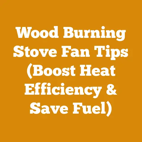 Wood Burning Stove Fan Tips (Boost Heat Efficiency & Save Fuel)