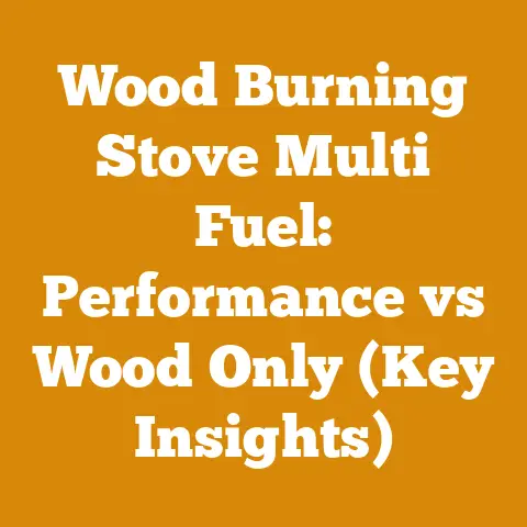 Wood Burning Stove Multi Fuel: Performance vs Wood Only (Key Insights)