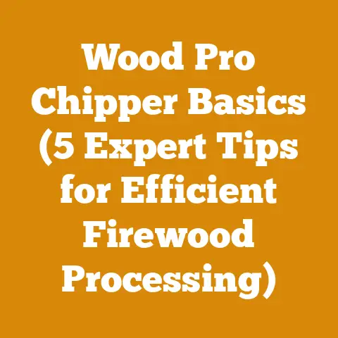 Wood Pro Chipper Basics (5 Expert Tips for Efficient Firewood Processing)