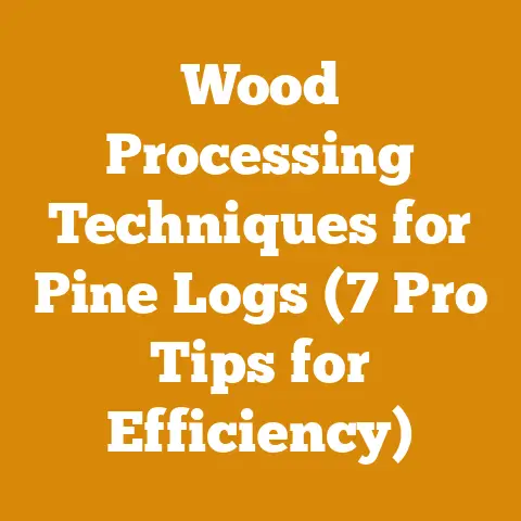 Wood Processing Techniques for Pine Logs (7 Pro Tips for Efficiency)