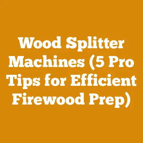 Wood Splitter Machines (5 Pro Tips for Efficient Firewood Prep)