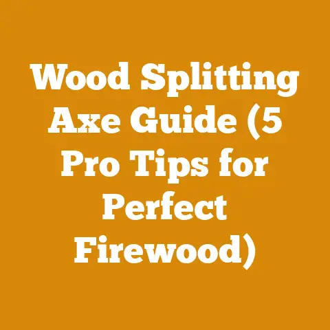 Wood Splitting Axe Guide (5 Pro Tips for Perfect Firewood)