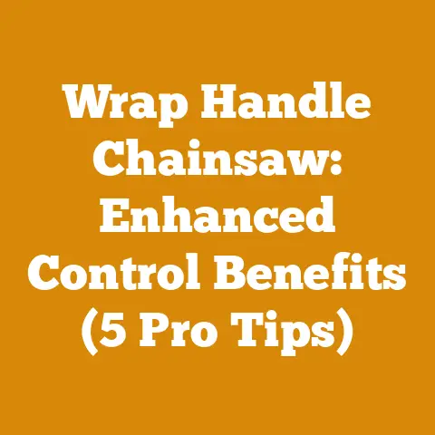 Wrap Handle Chainsaw: Enhanced Control Benefits (5 Pro Tips)
