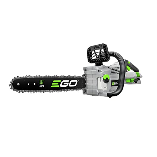EGO POWER+ Chain Saw, 16” Battery Powered Chainsaw, Electric Cordless, Battery and Charger Not...