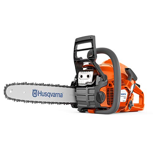 Husqvarna 135 Mark II Gas Powered Chainsaw, 38-cc 2.1-HP, 2-Cycle X-Torq Engine, 16 Inch Chainsaw...