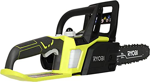 Ryobi P546 10 in. ONE+ 18-Volt Lithium+ Cordless Chainsaw (Tool Only - Battery and Charger NOT...