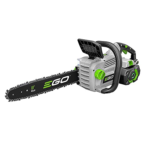 EGO Power+ CS1804 18-Inch 56-Volt Cordless Chain Saw 5.0Ah Battery and Charger Included (Renewed)