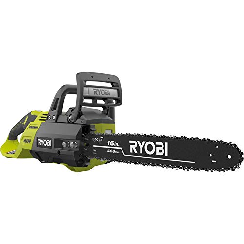 RYOBI 16 in. 40-Volt Brushless Lithium-Ion Cordless Chainsaw (Tool Only)