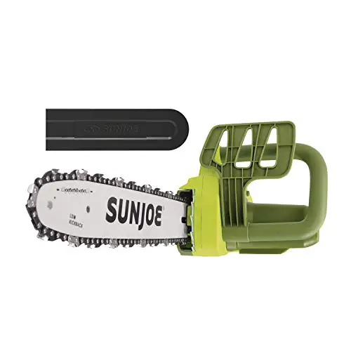 Sun Joe SWJ599E 14-inch 9-Amp Tree Limb Master Electric Handheld Chainsaw with Low-Kickback